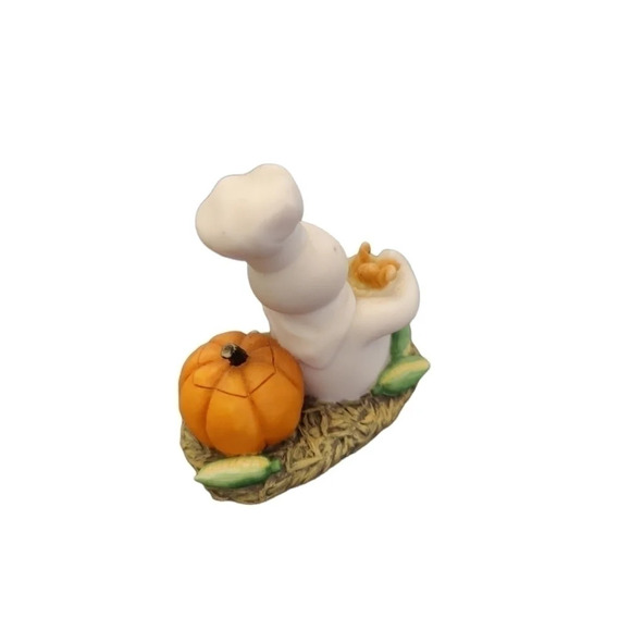 Vintage 1997 Danbury Pillsbury Doughboy calendar figurine - October - Picture 2 of 5